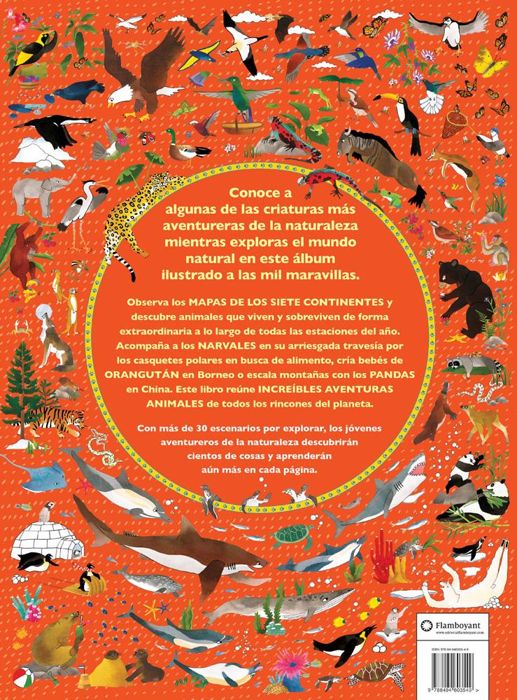 Libro - Atlas de aventuras animales - El mundo de Caspio