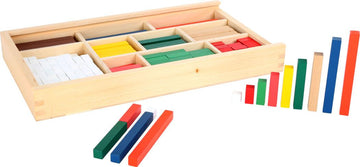 Juegos y juguetes - Caja de aprendizaje regletas de cálculo - El mundo de Caspio