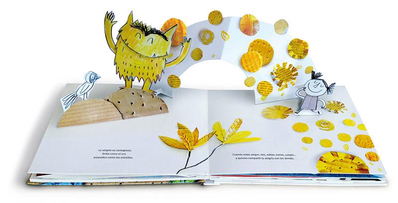Libro - El monstruo de colores pop up de Anna Llenas - El mundo de Caspio
