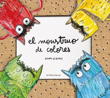Libro - El monstruo de colores pop up de Anna Llenas - El mundo de Caspio