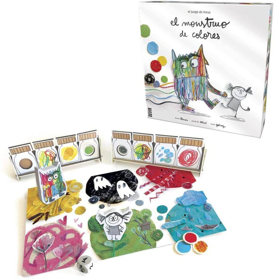 Juego de mesa - El Monstruo de los Colores (Juego de Mesa) - El mundo de Caspio