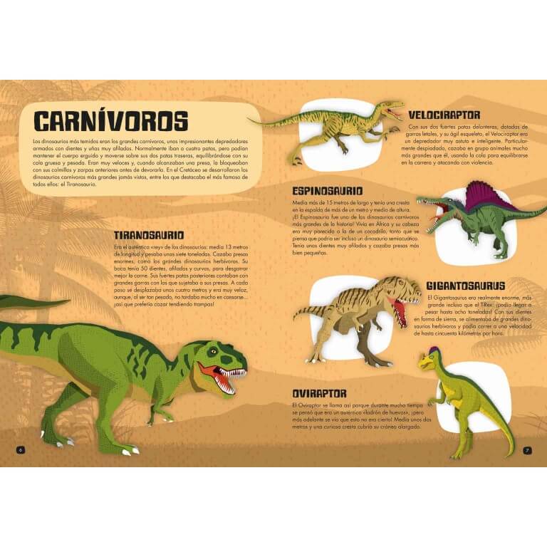 Puzle - El mundo de los dinosaurios - El mundo de Caspio