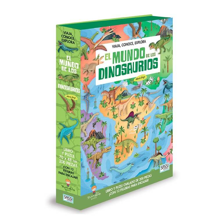 Puzle - El mundo de los dinosaurios - El mundo de Caspio