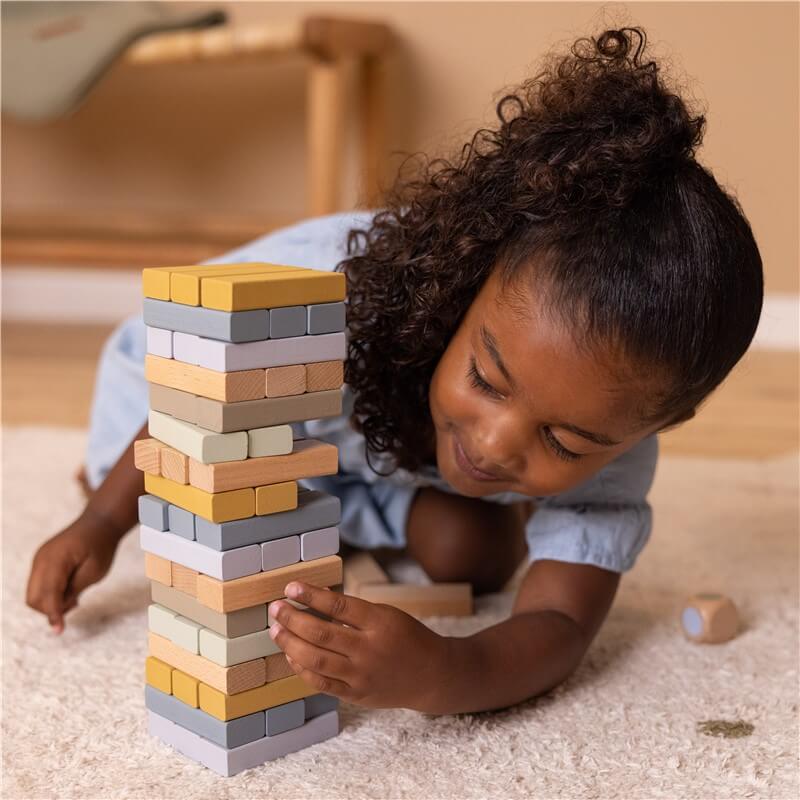 - Juego de torre de madera - El mundo de Caspio