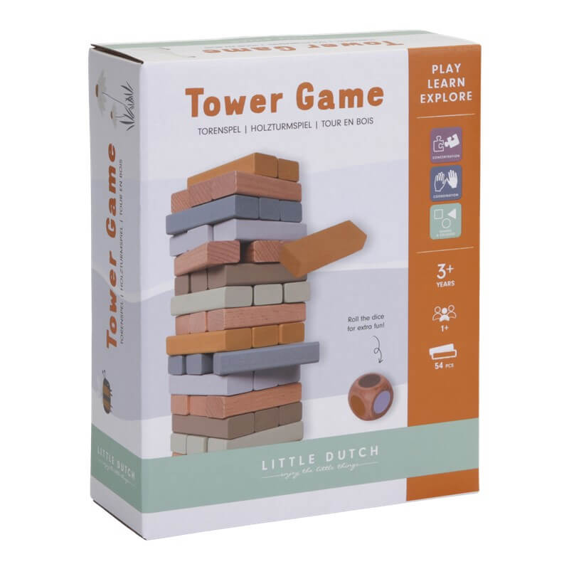 - Juego de torre de madera - El mundo de Caspio