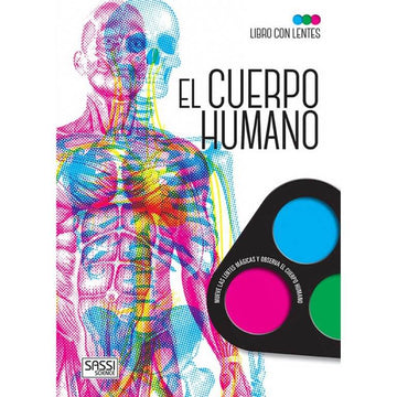 Libro - Libro con lentes el cuerpo humano - El mundo de Caspio