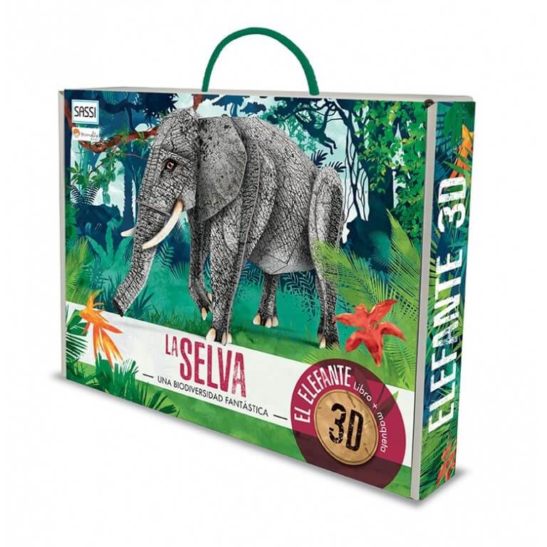 Libro - Libro y puzzle 3D. La selva - El mundo de Caspio