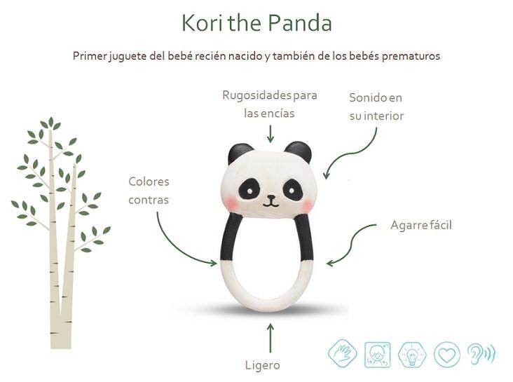 juego de bebe - Mordedor Kori el Panda - El mundo de Caspio