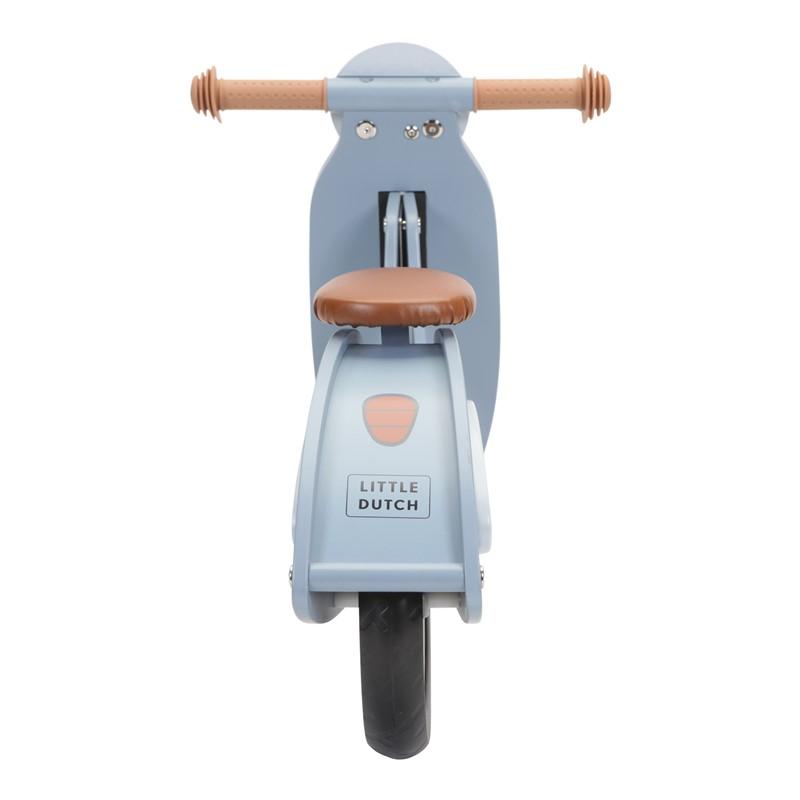 Juguete - Scooter de madera azul - El mundo de Caspio