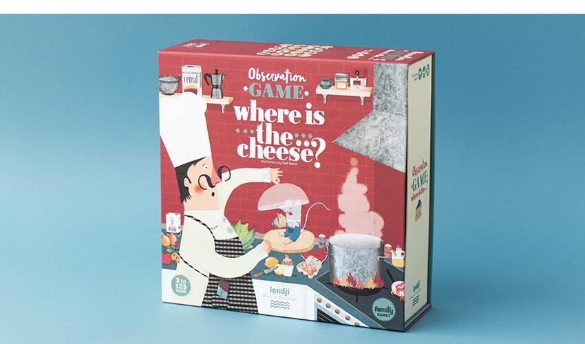 Juego de mesa - Where is the cheese? - El mundo de Caspio